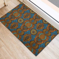 Tribal Earth African Ankara Pattern Rubber Doormat