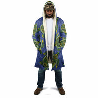 Emerald Turtle African Ankara Pattern Cloak
