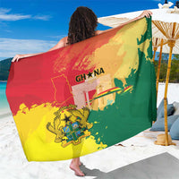 Ghana Republic Day Sarong Black Star Square With Coat Of Arms