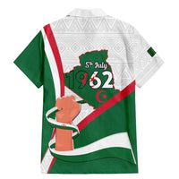 Happy Algeria Independence Day Family Matching Mermaid Dress and Hawaiian Shirt Maqam Echahid Coat Of Arms