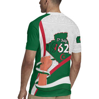 Happy Algeria Independence Day Rugby Jersey Maqam Echahid Coat Of Arms