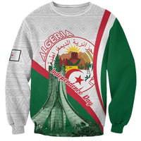 Happy Algeria Independence Day Sweatshirt Maqam Echahid Coat Of Arms