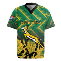 South Africa Rugby Custom Rugby Jersey Forever Green Forever Gold