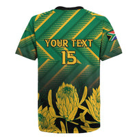 South Africa Rugby Custom Rugby Jersey Forever Green Forever Gold