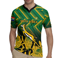 South Africa Rugby Custom Rugby Jersey Forever Green Forever Gold
