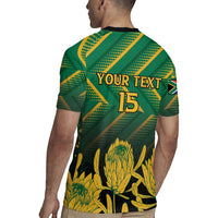 South Africa Rugby Custom Rugby Jersey Forever Green Forever Gold