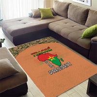 Africa in Solidarity with Traore Area Rug Africa For Africans