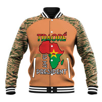 Africa in Solidarity with Traore Baseball Jacket Africa For Africans