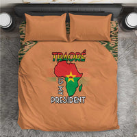 Africa in Solidarity with Traore Bedding Set Africa For Africans