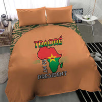 Africa in Solidarity with Traore Bedding Set Africa For Africans