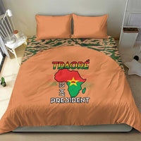 Africa in Solidarity with Traore Bedding Set Africa For Africans