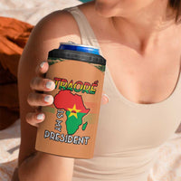 Africa in Solidarity with Traore 4 in 1 Can Cooler Tumbler Africa For Africans