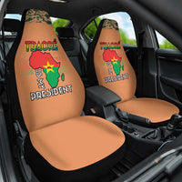 Africa in Solidarity with Traore Car Seat Cover Africa For Africans