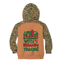 Africa in Solidarity with Traore Kid Hoodie Africa For Africans