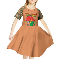 Africa in Solidarity with Traore Kid Short Sleeve Dress Africa For Africans