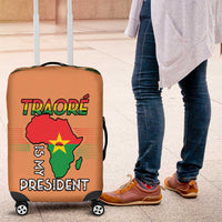 Africa in Solidarity with Traore Luggage Cover Africa For Africans