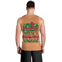 Africa in Solidarity with Traore Men Tank Top Africa For Africans
