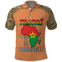 Africa in Solidarity with Traore Polo Shirt Africa For Africans