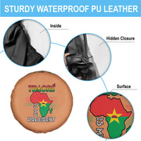 Africa in Solidarity with Traore Spare Tire Cover Africa For Africans