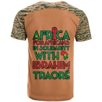 Africa in Solidarity with Traore T Shirt Africa For Africans