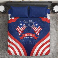 Happy Liberia Flag Day Bedding Set One Flag One People - Wonder Print Shop