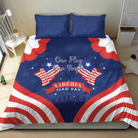 Happy Liberia Flag Day Bedding Set One Flag One People - Wonder Print Shop