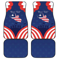 Happy Liberia Flag Day Car Mats One Flag One People - Wonder Print Shop