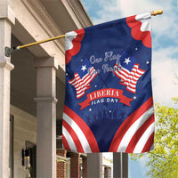 Happy Liberia Flag Day Garden Flag One Flag One People - Wonder Print Shop