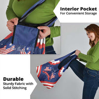 Happy Liberia Flag Day Grocery Bag One Flag One People - Wonder Print Shop