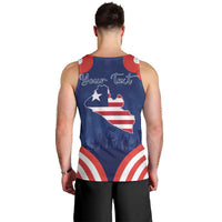 Personalized Happy Liberia Flag Day Men Tank Top One Flag One People - Wonder Print Shop