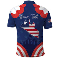 Personalized Happy Liberia Flag Day Polo Shirt One Flag One People - Wonder Print Shop