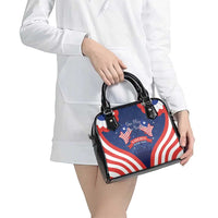 Happy Liberia Flag Day Shoulder Handbag One Flag One People - Wonder Print Shop