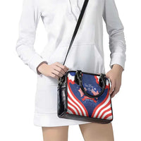 Happy Liberia Flag Day Shoulder Handbag One Flag One People - Wonder Print Shop