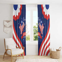 Happy Liberia Flag Day Window Curtain One Flag One People - Wonder Print Shop