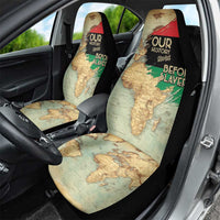 Pan African Flag Day Car Seat Cover Our History Started Before Slavery - Wonder Print Shop