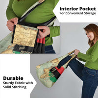 Pan African Flag Day Grocery Bag Our History Started Before Slavery - Wonder Print Shop