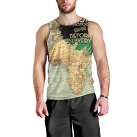 Pan African Flag Day Men Tank Top Our History Started Before Slavery - Wonder Print Shop