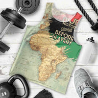 Pan African Flag Day Men Tank Top Our History Started Before Slavery - Wonder Print Shop