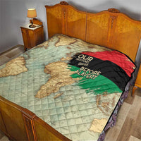 Pan African Flag Day Quilt Our History Started Before Slavery - Wonder Print Shop