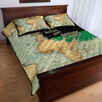 Pan African Flag Day Quilt Bed Set Our History Started Before Slavery - Wonder Print Shop