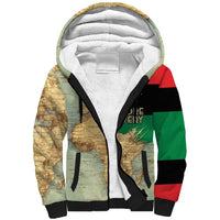 Pan African Flag Day Sherpa Hoodie Our History Started Before Slavery - Wonder Print Shop
