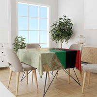 Pan African Flag Day Tablecloth Our History Started Before Slavery - Wonder Print Shop