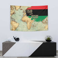 Pan African Flag Day Tapestry Our History Started Before Slavery - Wonder Print Shop