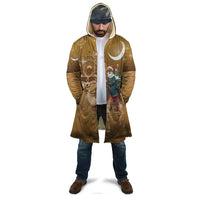 Morocco Christmas in Sahara Cloak Black Santa Riding Camel - Wonder Print Shop