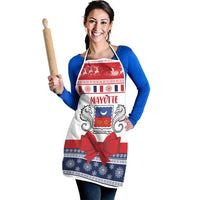 Mayotte Christmas Apron Joyeux Noel - Wonder Print Shop