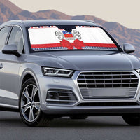 Mayotte Christmas Auto Sun Shade Joyeux Noel - Wonder Print Shop