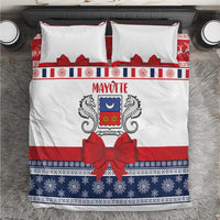 Mayotte Christmas Bedding Set Joyeux Noel - Wonder Print Shop