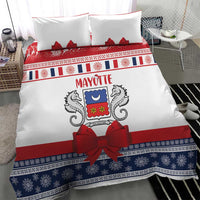 Mayotte Christmas Bedding Set Joyeux Noel - Wonder Print Shop