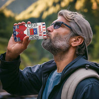 Personalized Mayotte Christmas 4 in 1 Can Cooler Tumbler Joyeux Noel - Wonder Print Shop