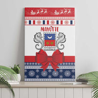 Mayotte Christmas Canvas Wall Art Joyeux Noel - Wonder Print Shop